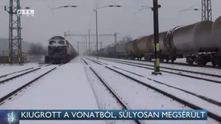 Mozgó vonatból ugrott ki egy iskolás lány ma reggel, súlyosan megsérült