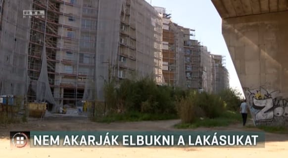 Továbbra is épül a társasház, amelynek megszívatták az első vevőit