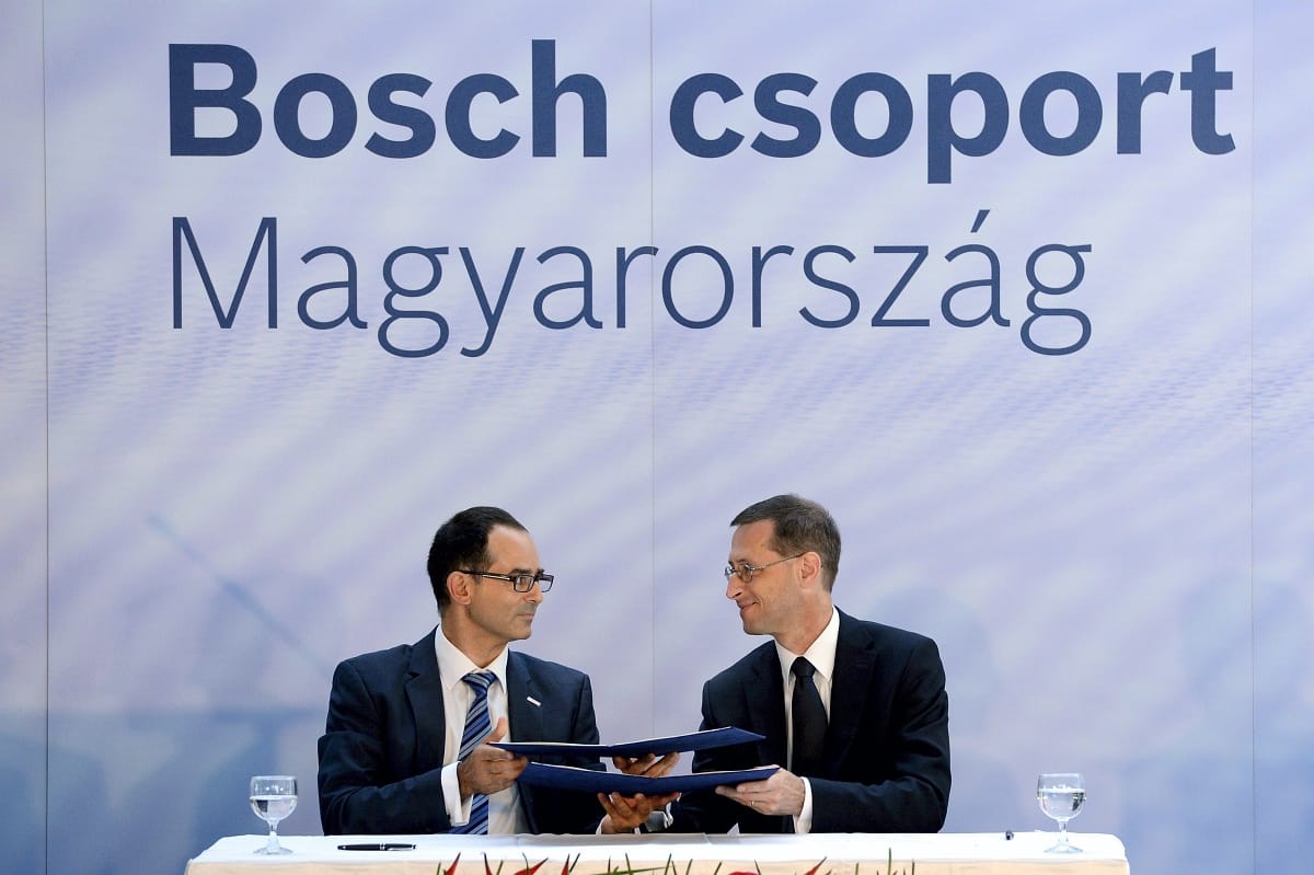 Jól fut a Bosch szekere Magyarországon
