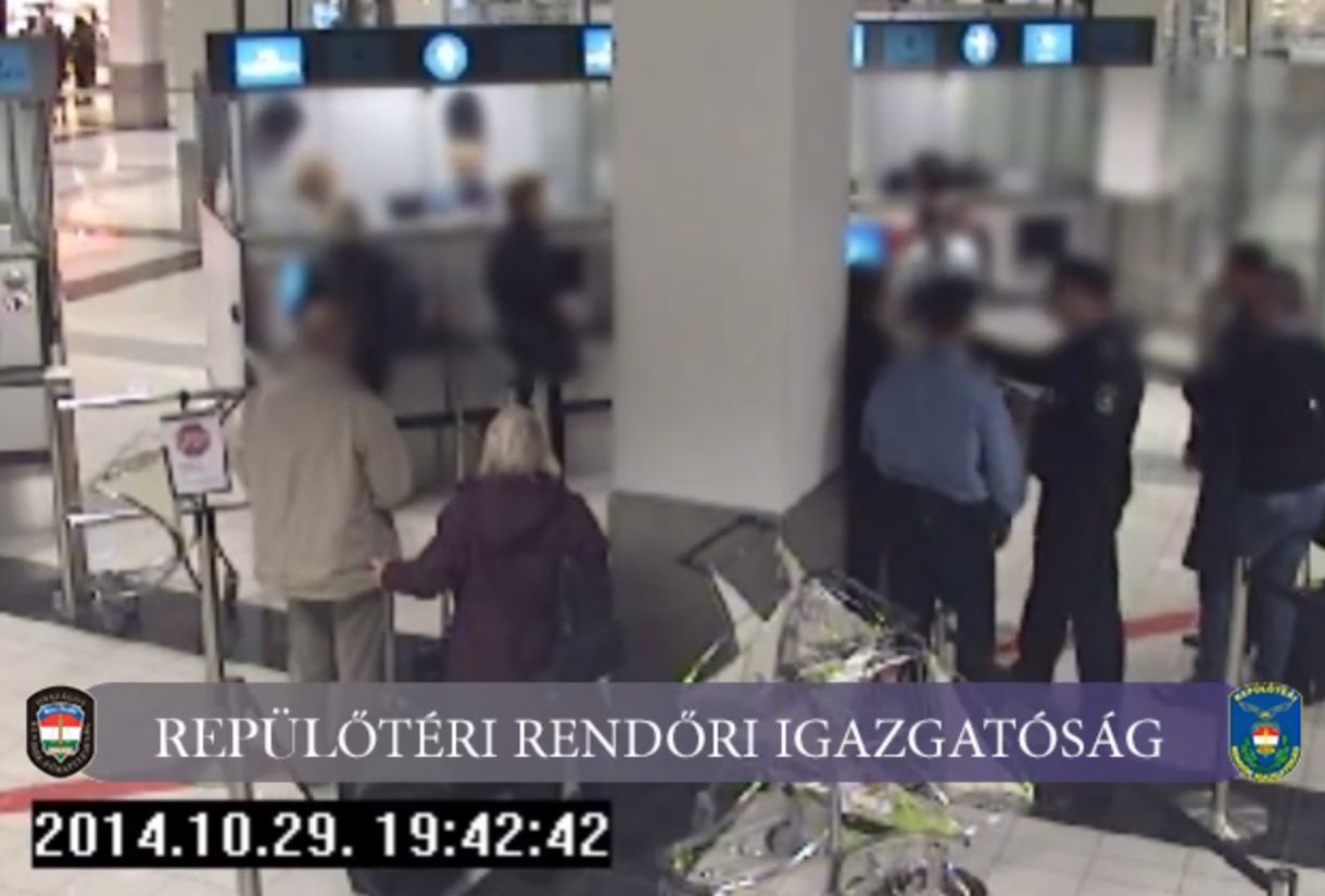 Videó: Így fogták el a Fővám téri késelőt Ferihegyen