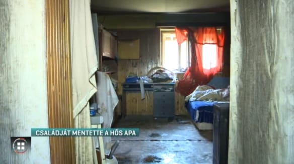Égő házból mentette ki családját egy hős apa Kiskunmajsán