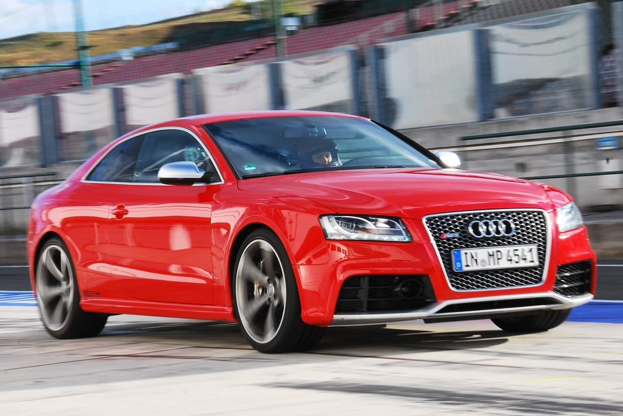 Teszt a Hungaroringen: Audi RS 5 vs. Audi R8 V10