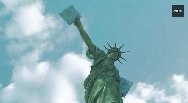 Megtámadta az amerikai Szabadság-szobrot az ASUS