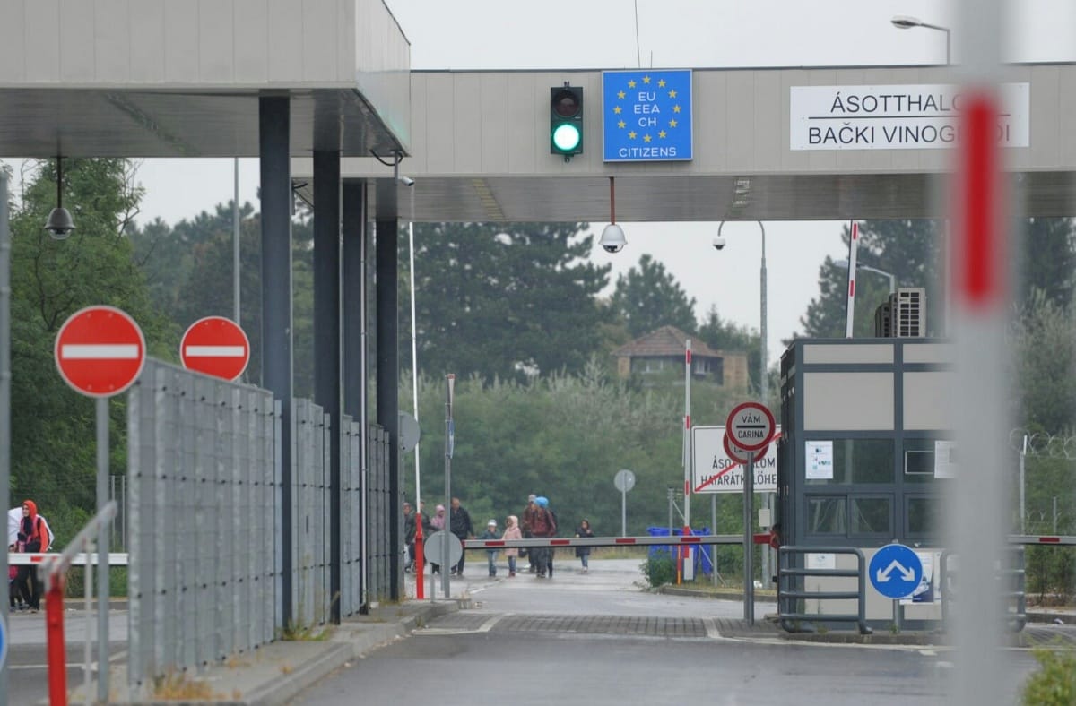 Szünetel a forgalom az Ásotthalom-Királyhalom határátkelőnél