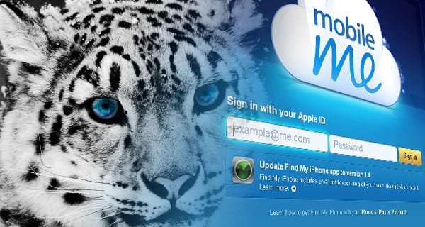 Ingyen adja a Leopárdot az Apple a MobileMe felhasználóknak