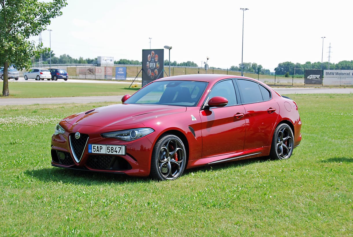 Nagyopera három felvonásban - Alfa Romeo Giulia-menetpróba