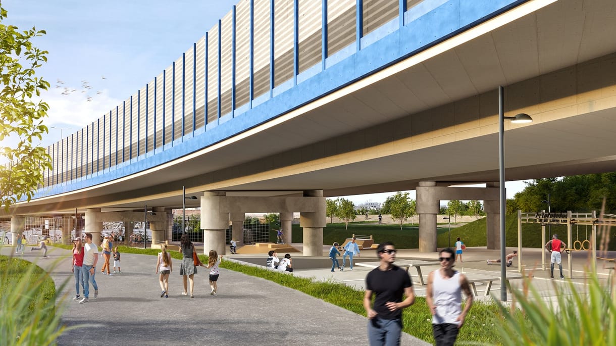 Szabadidőközpont lesz egy sosem használt osztrák autópálya-lehajtó helyén