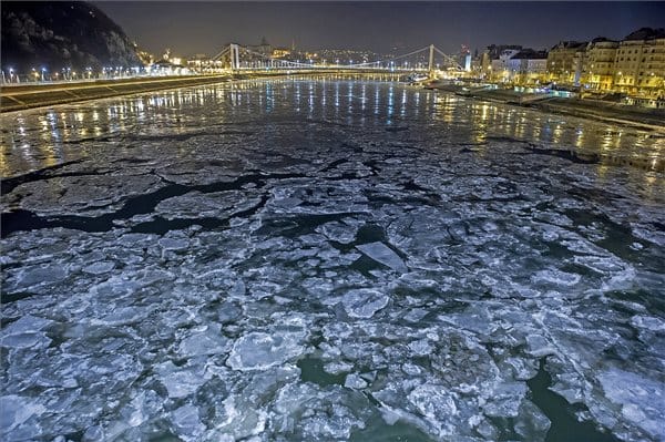 Hidegjelentés a Kékestől a Balatonig