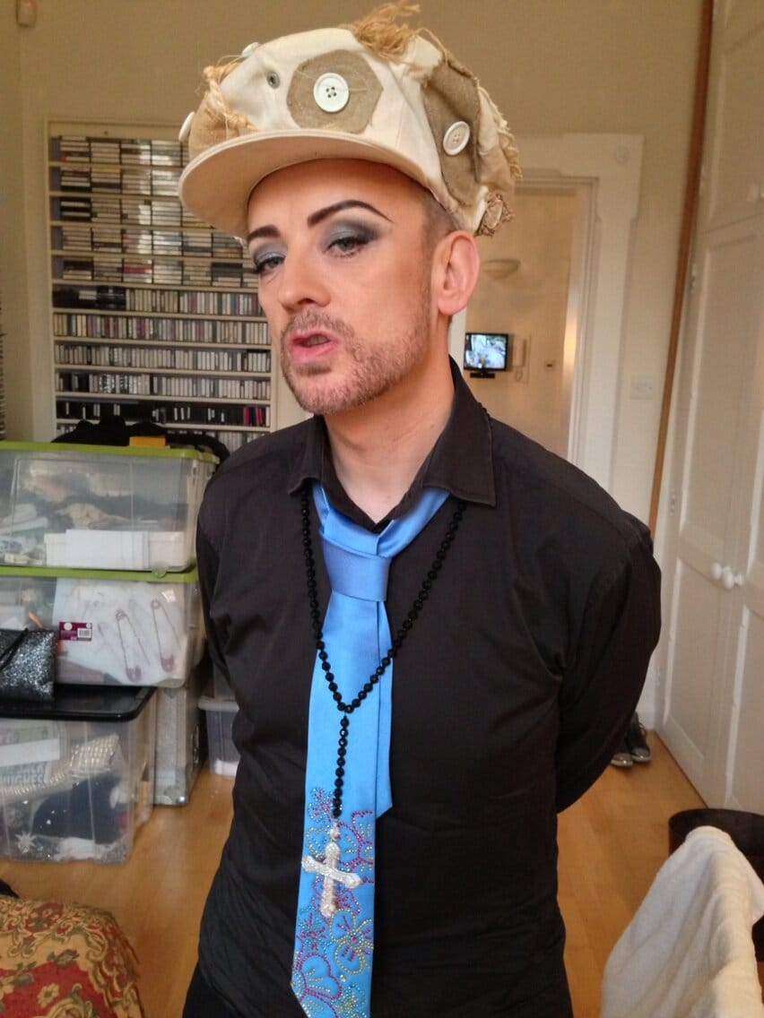 Fotó: fele akkorára fogyott Boy George