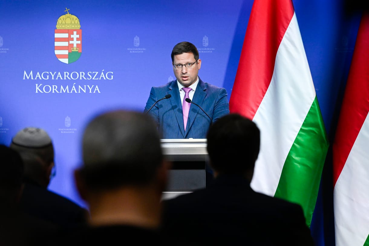 Gulyás Gergely: Önmagában egy hekkertámadás miatt nem kell felelőst keresni - ez volt a kormányinfó