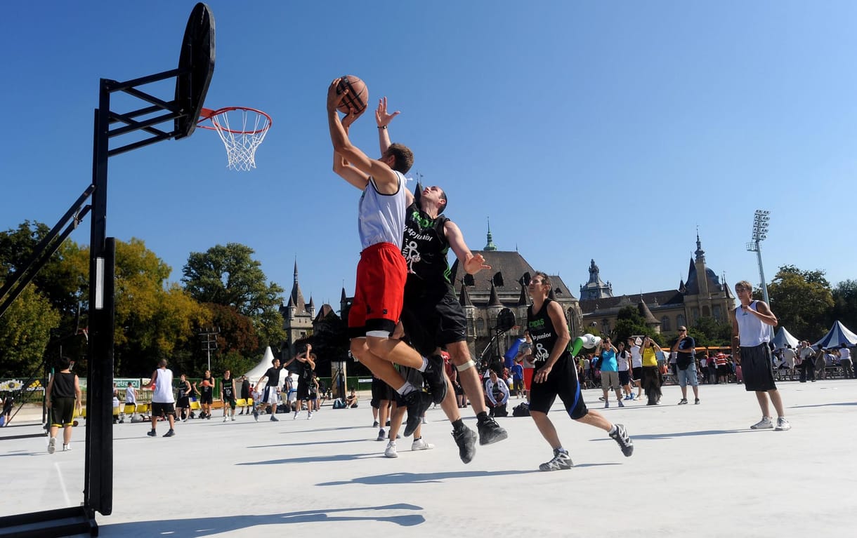 A nap fotója: Streetball Challenge 2011 a Városligetben
