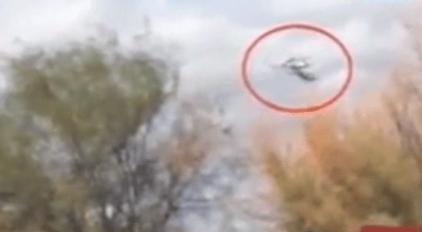 Videófelvételt tettek közzé a sportolók helikopterbalesetéről