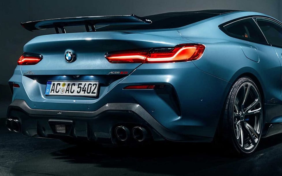 Igen agresszív lett a megvadított BMW 8-as sportkupé