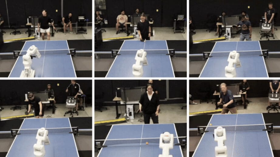 Megtanult pingpongozni a Google mesterséges intelligenciája – videó