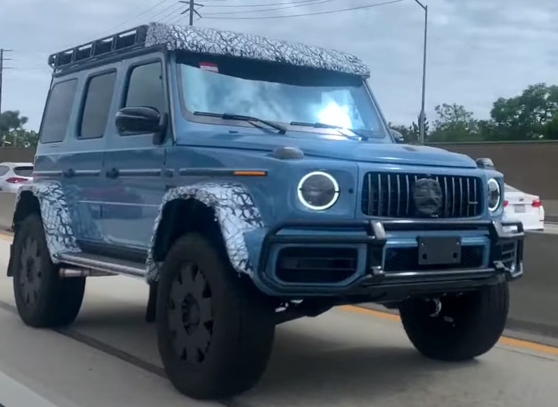 Videón az új Mercedes G-osztály leginkább extra változata