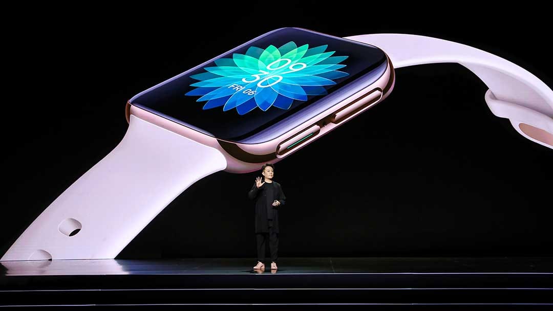 Az hagyján, hogy gátlástalanul lemásolták az Apple óráját, de még a bemutatót is