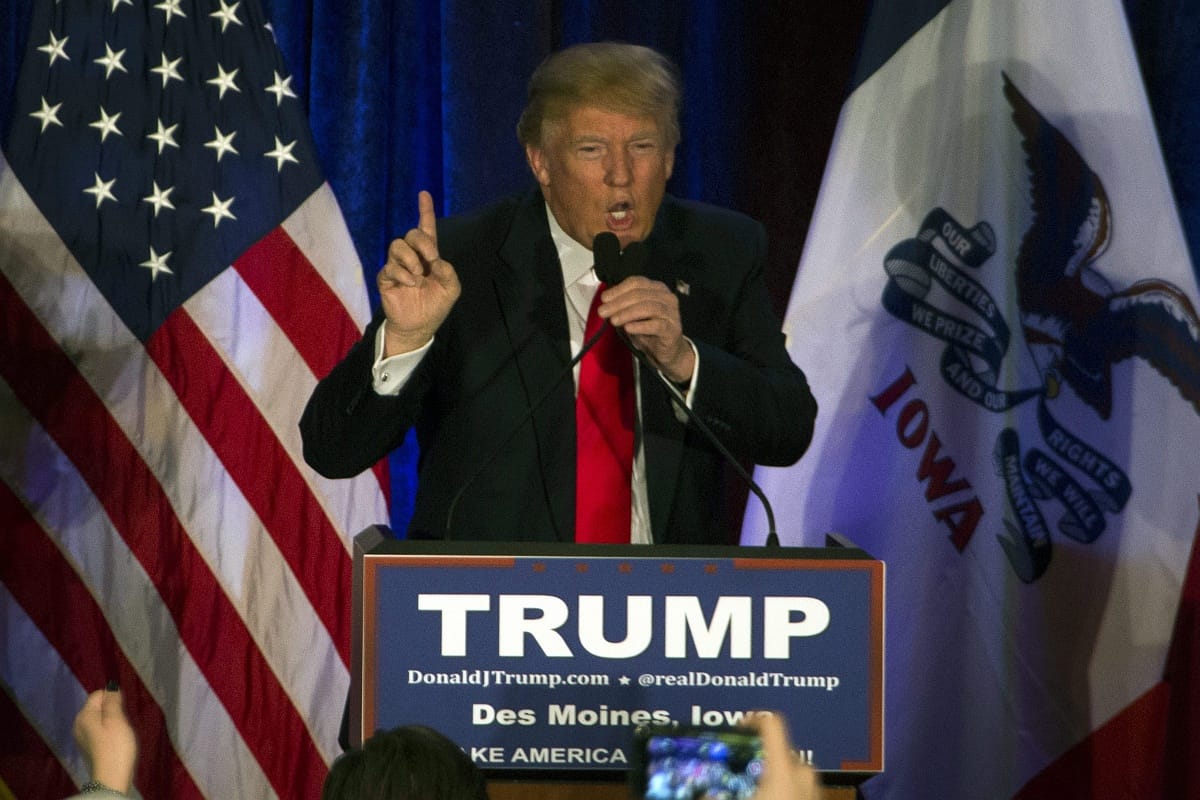 Jobbulást kíván ellenfelének Trump