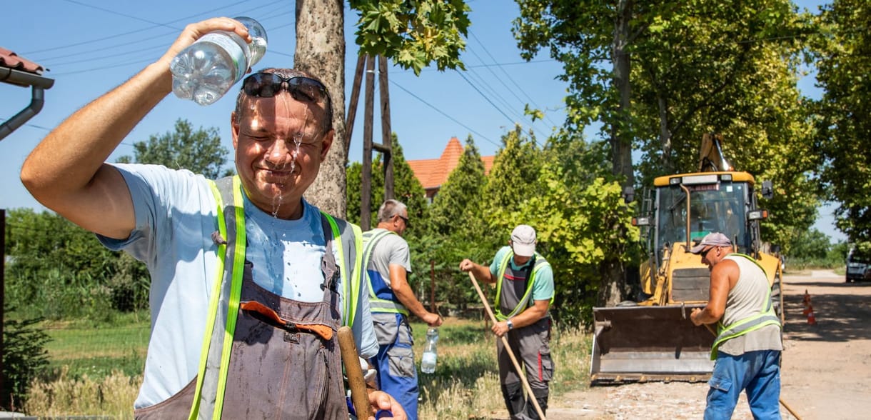 Heves zivatarok szakítják meg a tikkasztó hőséget