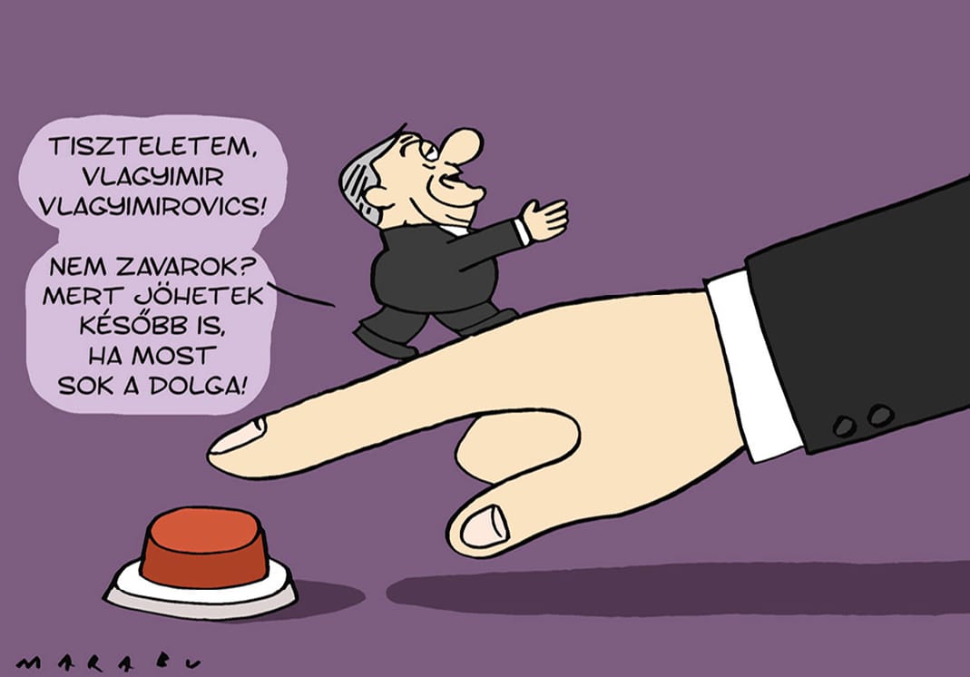 A rendszer, ahogy a karikaturista látja – Best of Marabu 2022 