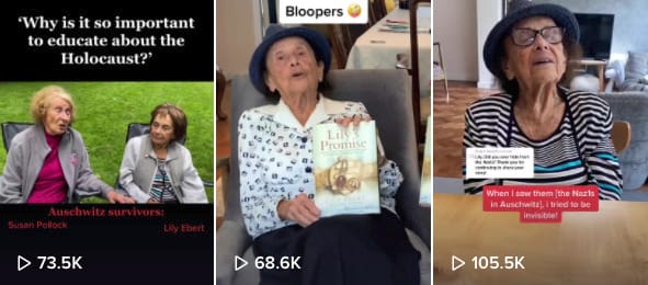 A 97 éves Lily Ebert túlélte Auschwitzot, most a TikTokon figyelmezteti a legfiatalabb generációt