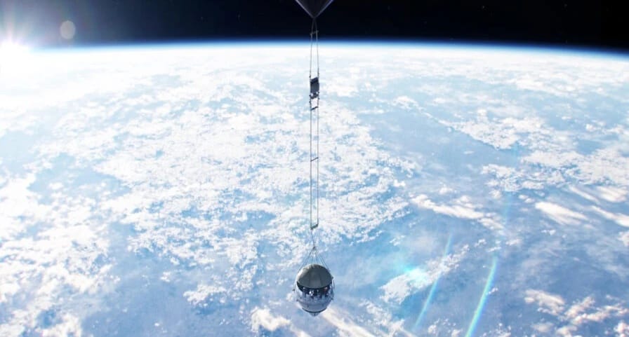 Átment a legfontosabb teszten az űrkapszula, amely 30 km magasba vinné az embereket egy hatalmas ballon segítségével