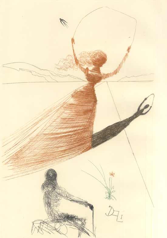 Salvador Dalí meséket is illusztrált?