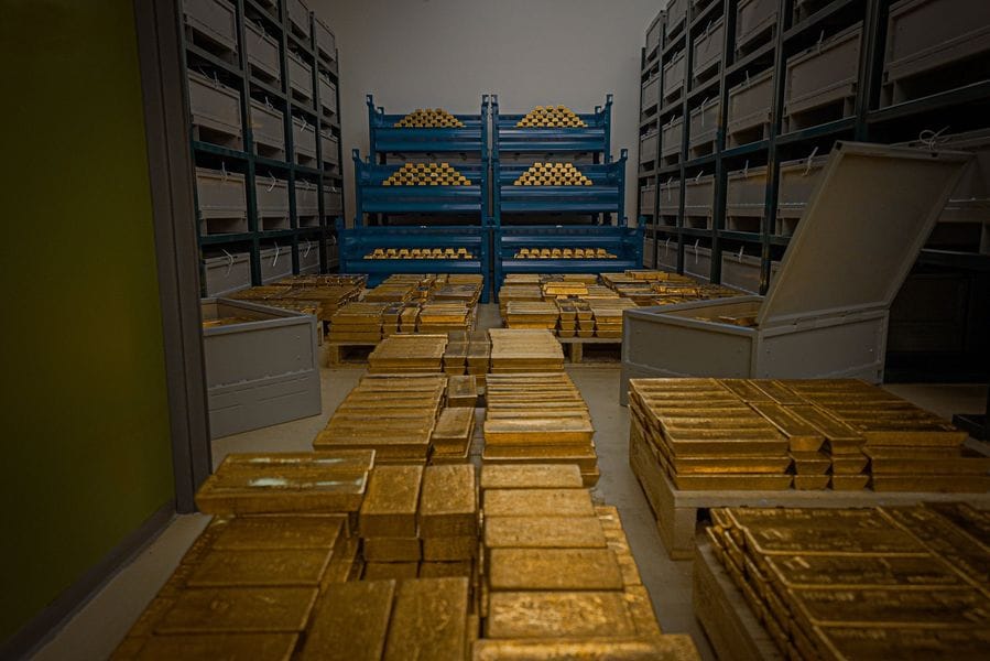 Idén hat aranyrúdból egy a Magyar Nemzeti Bank páncéltermében kötött ki