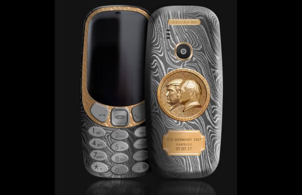 Egy 675 ezer forintos Nokia telefon köszönti a Trump-Putyin találkozót