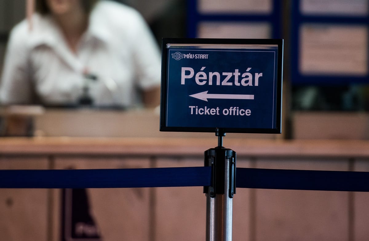 A magyar vasút az utast palira veszi