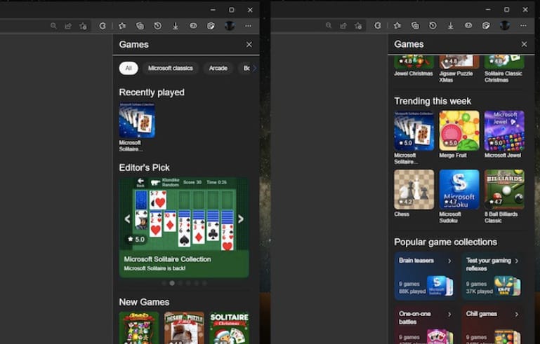Játszani szeretne? Nyissa meg az Edge böngészőt – üzeni a Microsoft