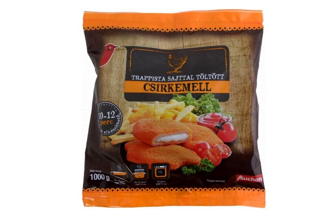 Csirkemellet hív vissza az Auchan, mert szalmonellát találtak a töltelékben