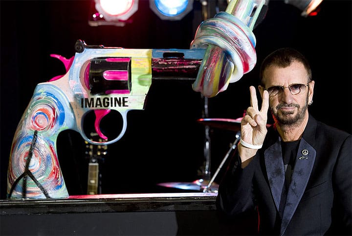 Ringo Starr is megcsomózta a maga pisztolycsövét