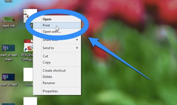 Egyszerű PDF nyomtatás Windows 8 alatt