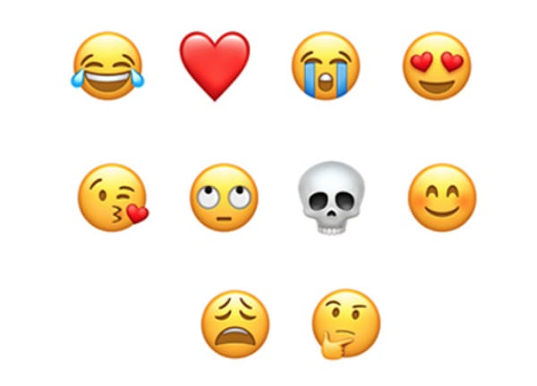 Ön is sokszor használja? Ezek az amerikaiak kedvenc emojijai