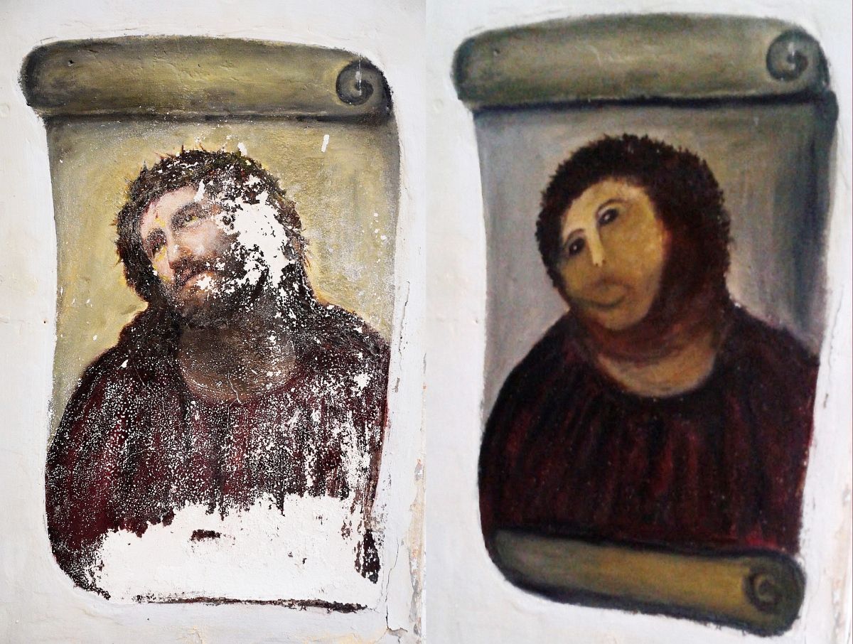 Turistaszenzáció lett az elrontott moncsicsi-Jézus