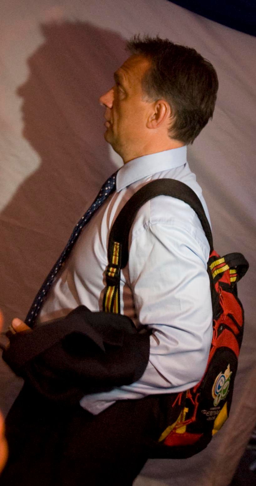 A Nemzeti Múzeumba kerül Orbán hátizsákja