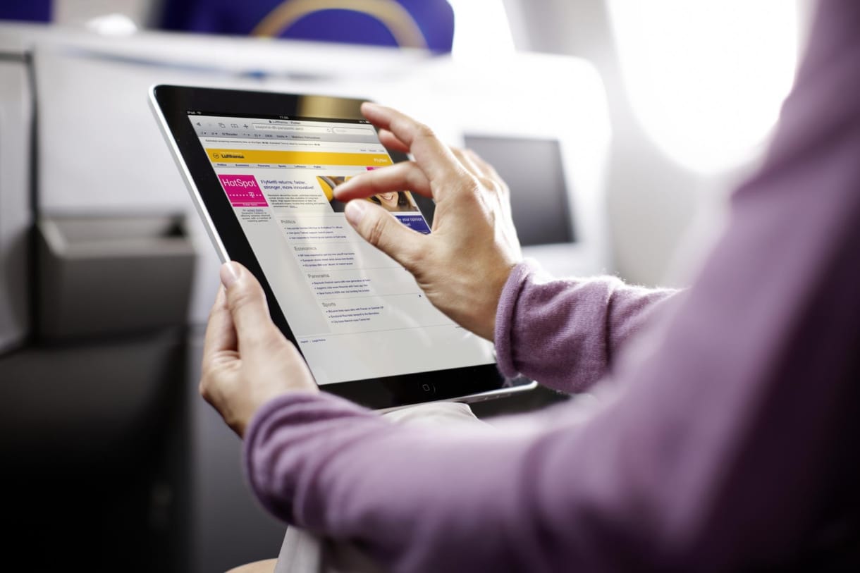 Internetes rekord a Lufthansánál