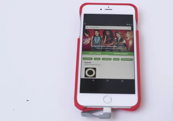 Hihetetlen, de igaz: Android fut az iPhone-on
