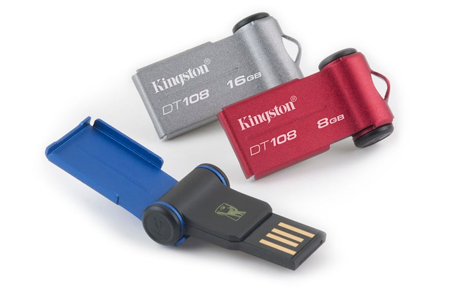 DataTraveler 108: rengeteg adat egy parányi USB-kulcson