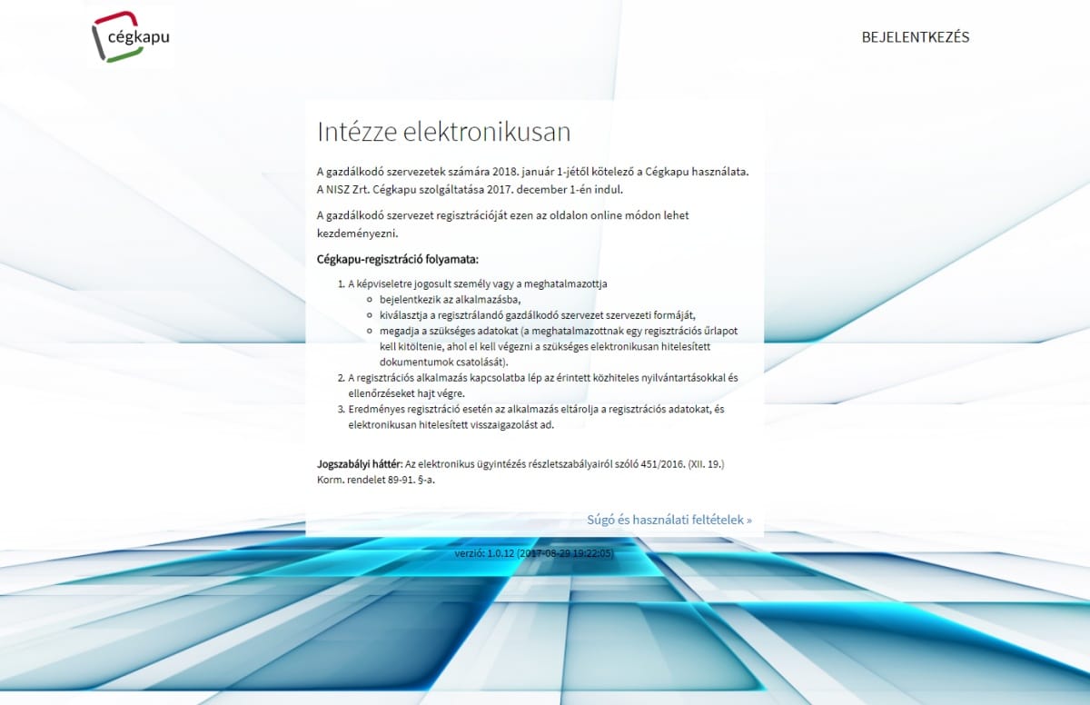 Nincs könnyű dolga annak, aki Cégkaput szeretne használni