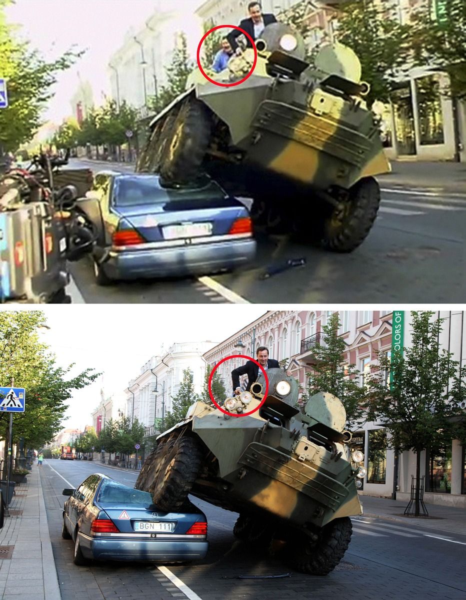 Az AP kukába dobta a vilniusi polgármester manipulált fotóját