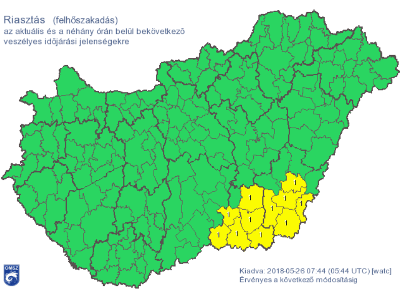 Riasztás: a Viharsarok nevét most szó szerint kell érteni