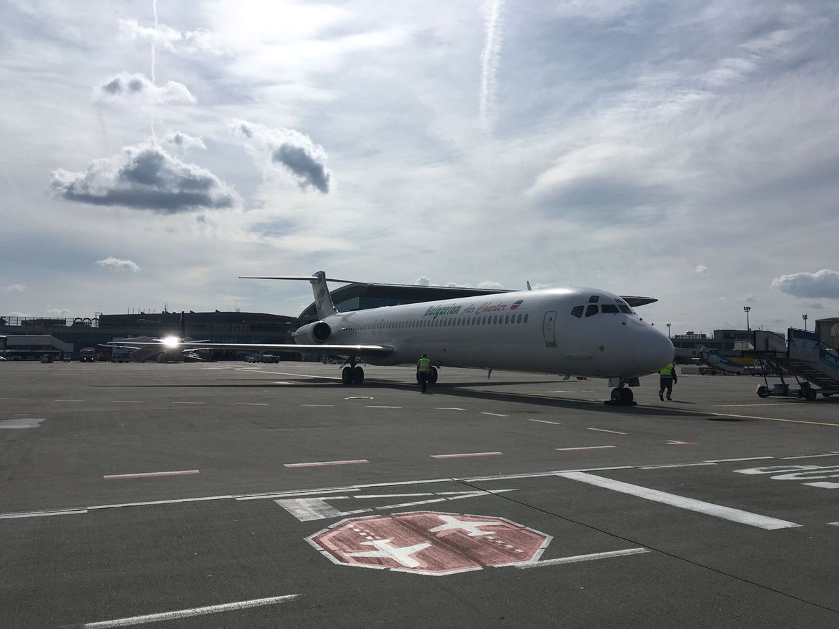 Különleges repülőgép landolt Ferihegyen – fotók