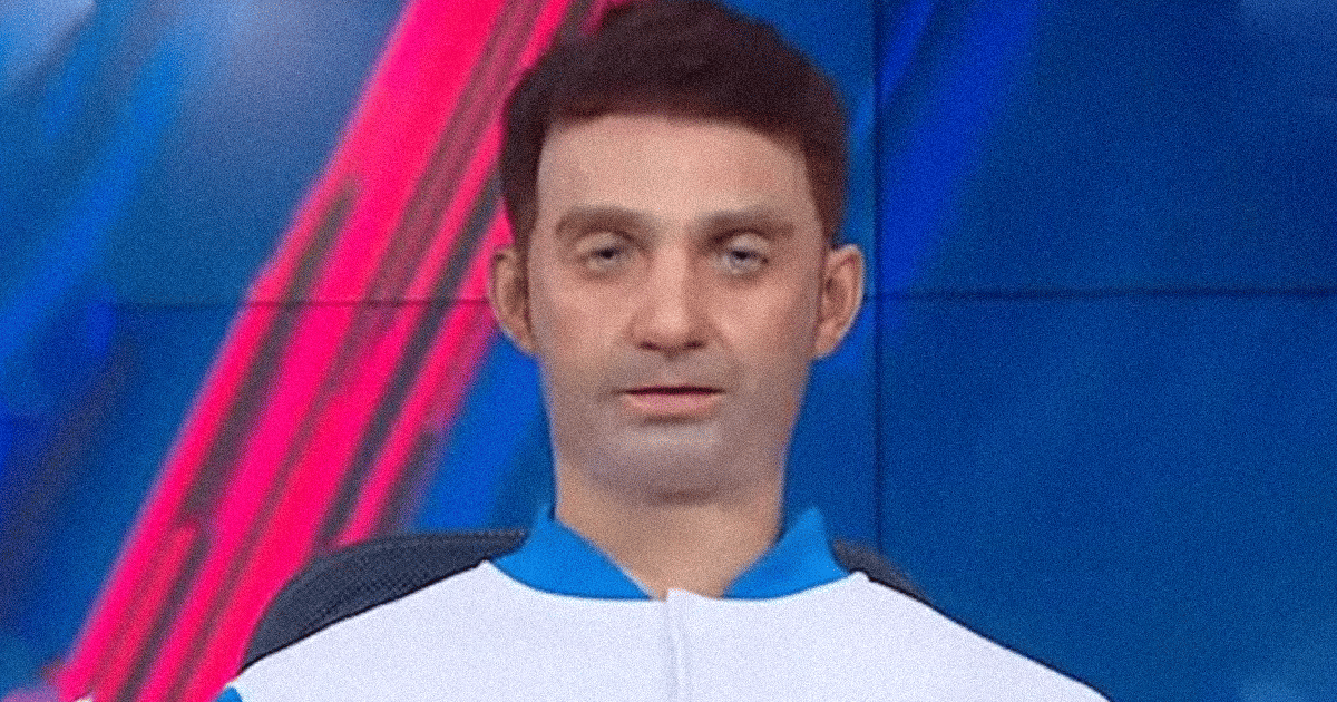 Csináltak egy hírolvasó robotot az oroszok, és a frászt hozták vele a tévénézőkre