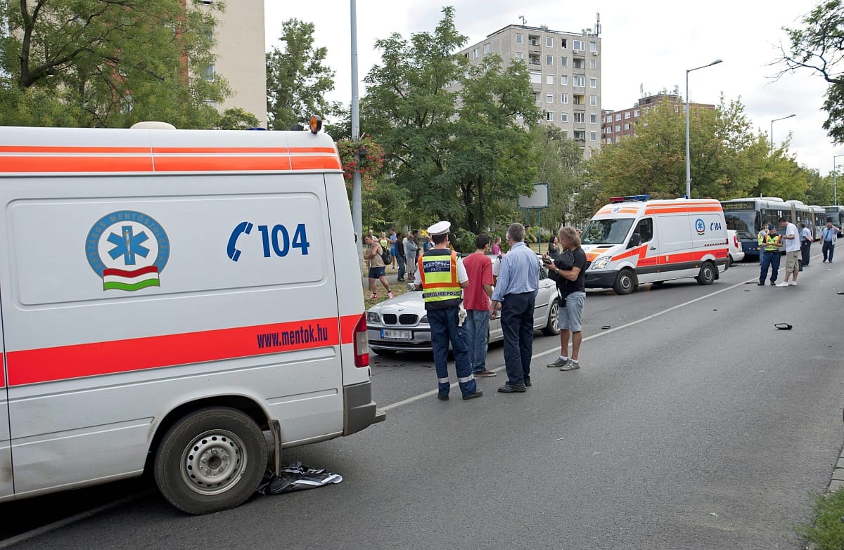 Meghalt a budapesti taxis gázolás másik sérültje is