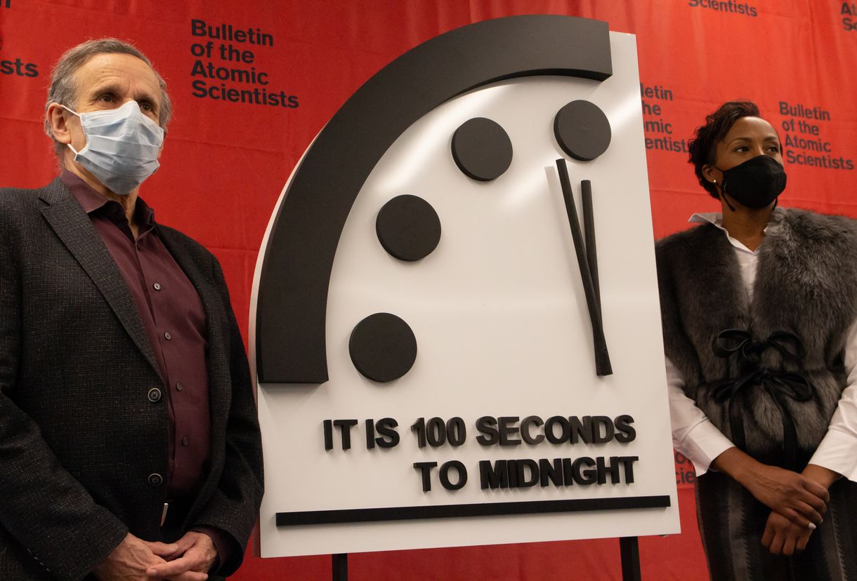 Doomsday Clock: rekordközelségben maradt a világ az apokalipszishez