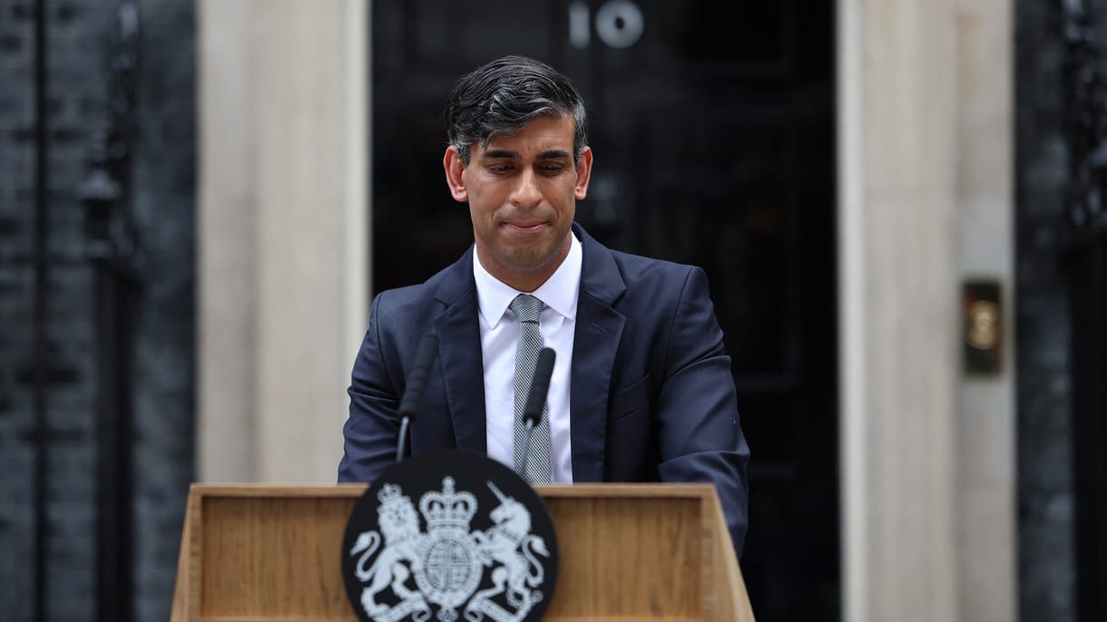 Brit választások: Rishi Sunak távozik a Konzervatív Párt éléről is