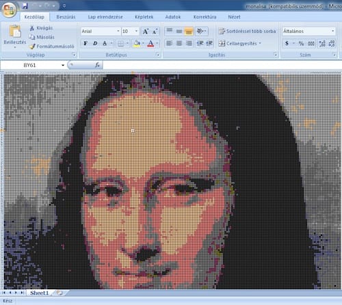 Excel-művészet: készítsen fotóiból látványos táblázatot!