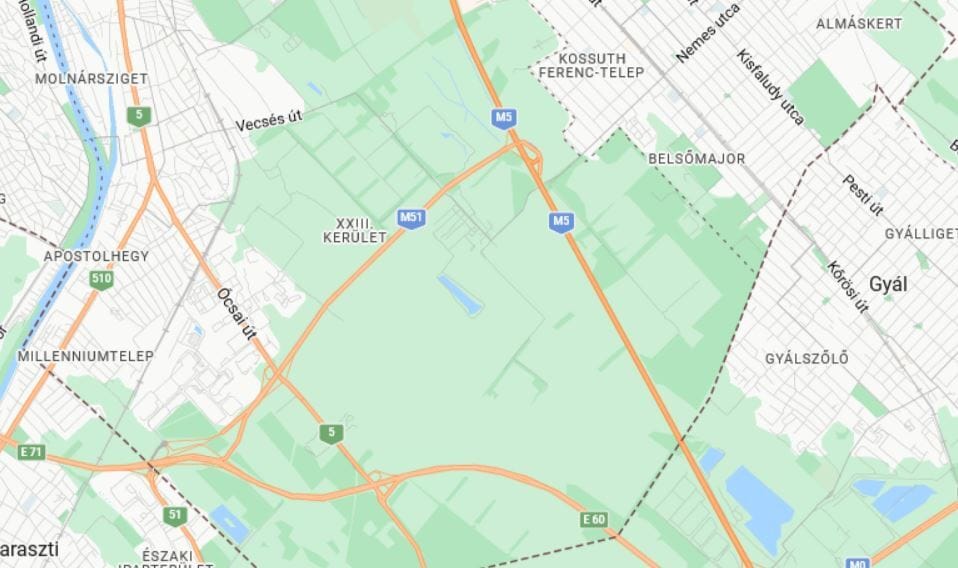 Forgalomkorlátozás lesz az M5-ös soroksári csomópontjánál