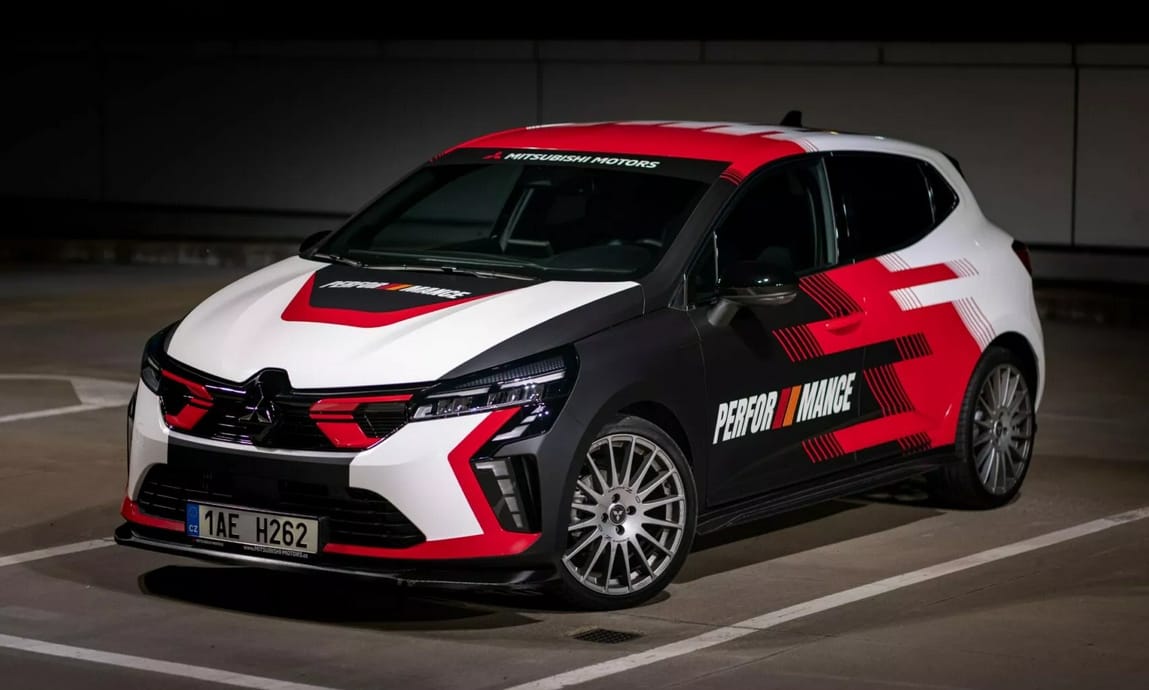 A régi szép időket idézi az új Mitsubishi Colt Performance